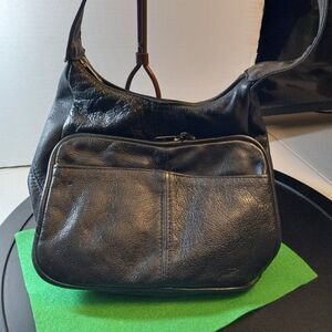 Black Leather Shoulder bag
